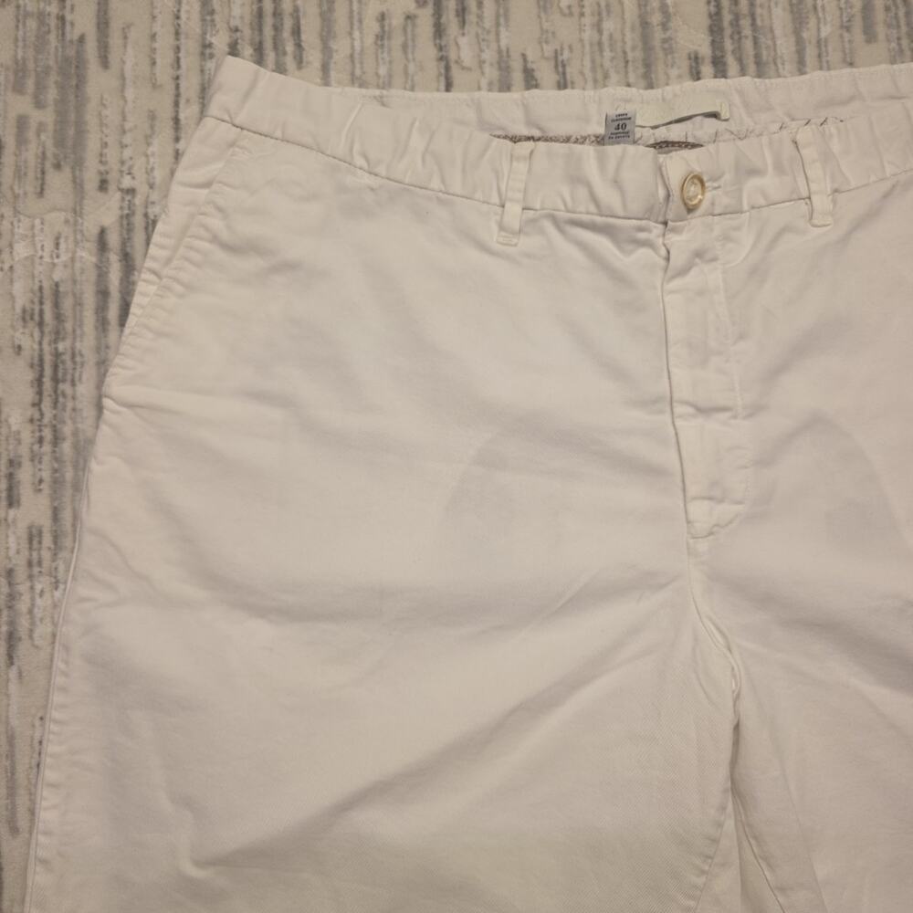 Robert Graham Belgrade Classic Fit Casual Shorts Mens Sz 40 White